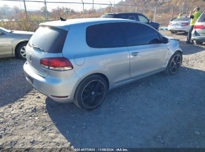 Lot #2995295140 2011 VOLKSWAGEN GOLF TDI 2-DOOR