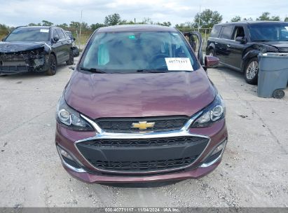 Lot #2995280198 2020 CHEVROLET SPARK FWD 1LT AUTOMATIC