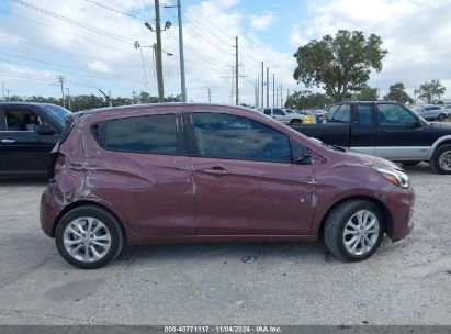 Lot #2995280198 2020 CHEVROLET SPARK FWD 1LT AUTOMATIC