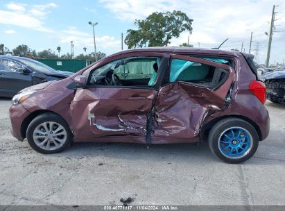 Lot #2995280198 2020 CHEVROLET SPARK FWD 1LT AUTOMATIC