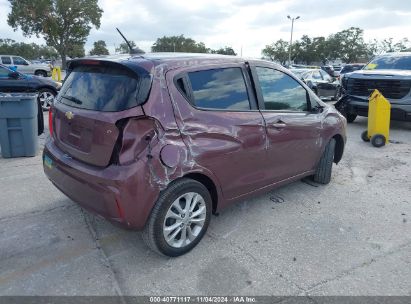 Lot #2995280198 2020 CHEVROLET SPARK FWD 1LT AUTOMATIC