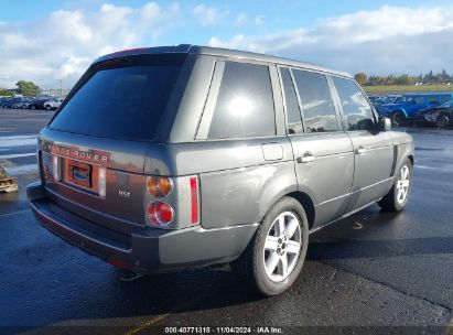 Lot #3035095151 2005 LAND ROVER RANGE ROVER HSE