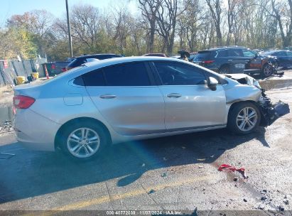 Lot #3035084596 2017 CHEVROLET CRUZE LT AUTO