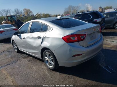 Lot #3035084596 2017 CHEVROLET CRUZE LT AUTO