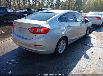 Lot #3035084596 2017 CHEVROLET CRUZE LT AUTO