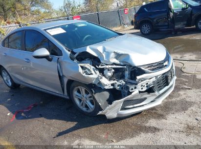 Lot #3035084596 2017 CHEVROLET CRUZE LT AUTO