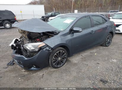 Lot #2995295088 2015 TOYOTA COROLLA S PLUS