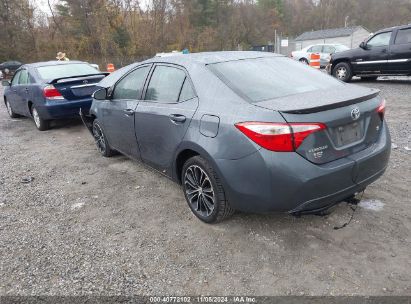 Lot #2995295088 2015 TOYOTA COROLLA S PLUS