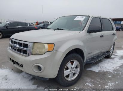 Lot #3031250553 2008 FORD ESCAPE XLS/XLS MANUAL