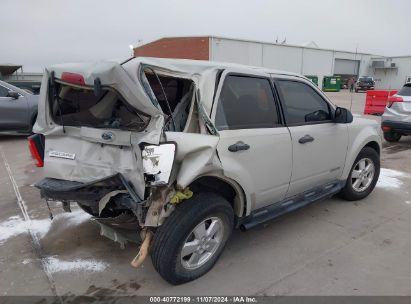 Lot #3031250553 2008 FORD ESCAPE XLS/XLS MANUAL