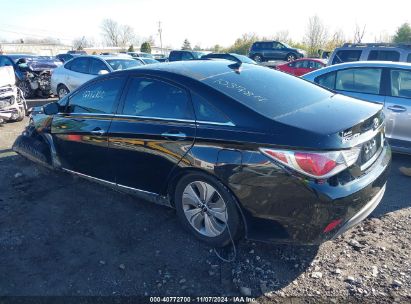 Lot #3037545728 2014 HYUNDAI SONATA HYBRID LIMITED