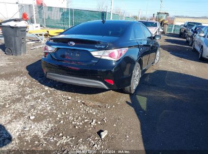 Lot #3037545728 2014 HYUNDAI SONATA HYBRID LIMITED