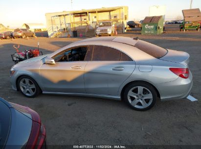 Lot #2995295417 2018 MERCEDES-BENZ CLA 250 4MATIC