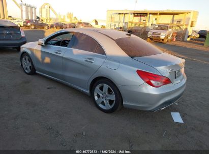 Lot #2995295417 2018 MERCEDES-BENZ CLA 250 4MATIC