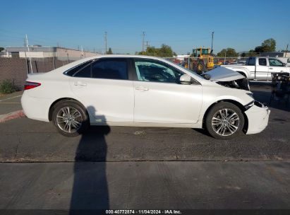 Lot #2992832378 2017 TOYOTA CAMRY SE