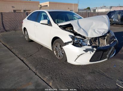 Lot #2992832378 2017 TOYOTA CAMRY SE