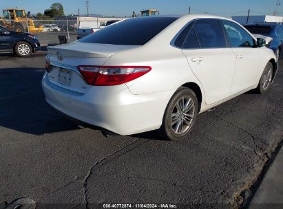 Lot #2992832378 2017 TOYOTA CAMRY SE