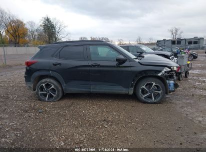 Lot #3045354963 2021 CHEVROLET TRAILBLAZER FWD RS