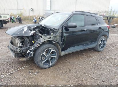 Lot #3045354963 2021 CHEVROLET TRAILBLAZER FWD RS