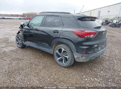 Lot #3045354963 2021 CHEVROLET TRAILBLAZER FWD RS