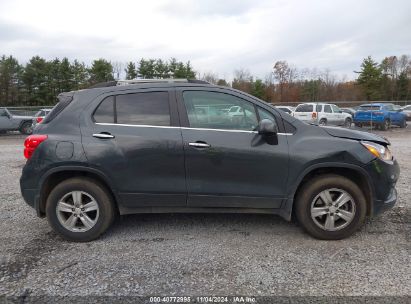 Lot #3037545714 2020 CHEVROLET TRAX AWD LT