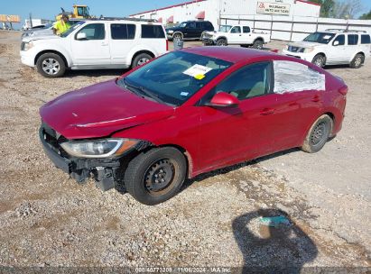 Lot #2992829200 2017 HYUNDAI ELANTRA SE