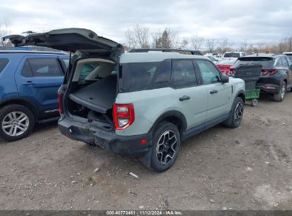 Lot #2995295395 2021 FORD BRONCO SPORT BIG BEND