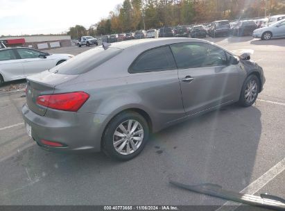 Lot #3035073446 2014 KIA FORTE KOUP EX