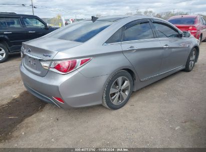 Lot #3035084545 2012 HYUNDAI SONATA HYBRID