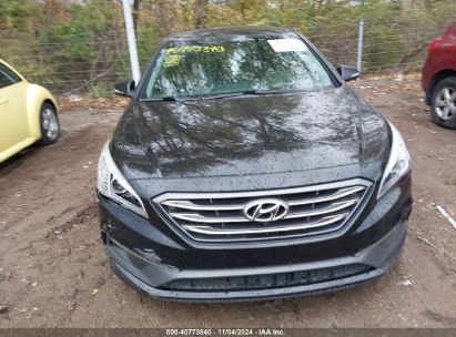 Lot #3035073707 2016 HYUNDAI SONATA SPORT