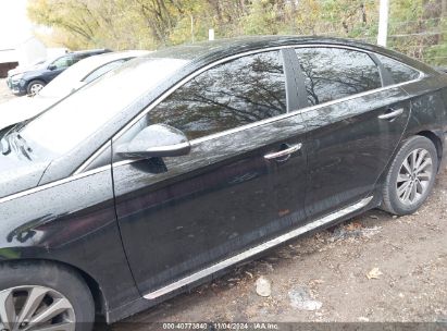 Lot #3035073707 2016 HYUNDAI SONATA SPORT