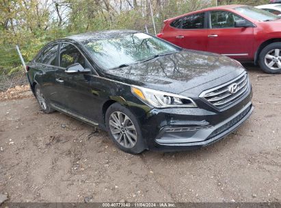 Lot #3035073707 2016 HYUNDAI SONATA SPORT