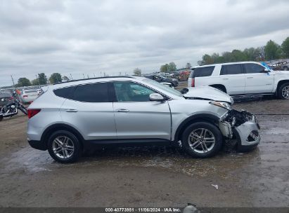 Lot #3056472831 2018 HYUNDAI SANTA FE SPORT 2.4L