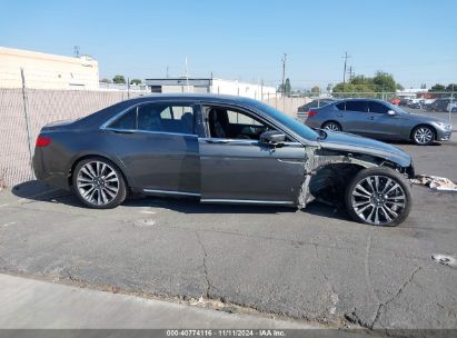 Lot #2992832363 2017 LINCOLN CONTINENTAL RESERVE