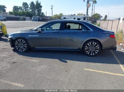 Lot #2992832363 2017 LINCOLN CONTINENTAL RESERVE