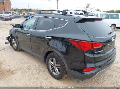 Lot #3037526406 2017 HYUNDAI SANTA FE SPORT 2.4L