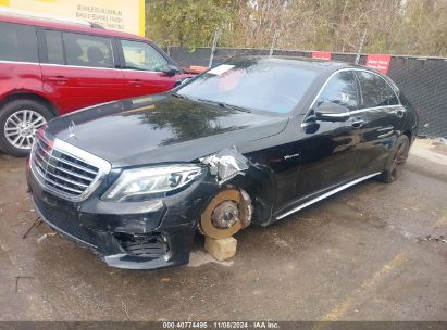 Lot #3019655668 2015 MERCEDES-BENZ S 63 AMG 4MATIC