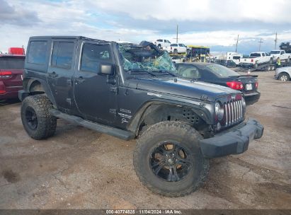 Lot #3053063641 2017 JEEP WRANGLER UNLIMITED SPORT 4X4