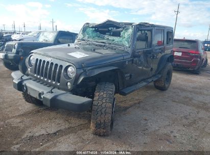 Lot #3053063641 2017 JEEP WRANGLER UNLIMITED SPORT 4X4