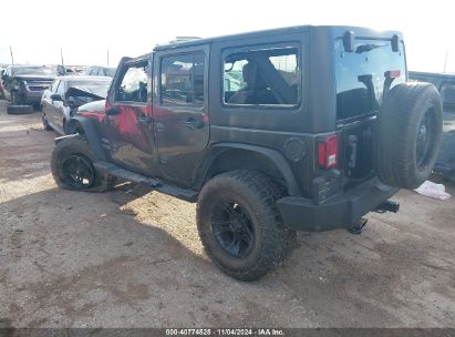 Lot #3053063641 2017 JEEP WRANGLER UNLIMITED SPORT 4X4