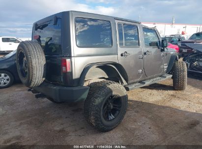 Lot #3053063641 2017 JEEP WRANGLER UNLIMITED SPORT 4X4