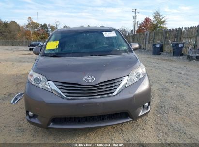 Lot #2992821401 2014 TOYOTA SIENNA XLE/LIMITED