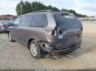 Lot #2992821401 2014 TOYOTA SIENNA XLE/LIMITED