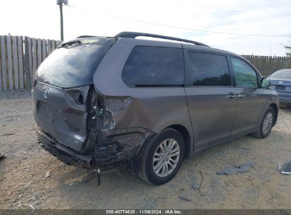 Lot #2992821401 2014 TOYOTA SIENNA XLE/LIMITED