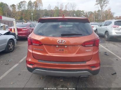 Lot #3050080098 2018 HYUNDAI SANTA FE SPORT 2.4L