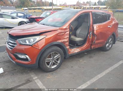 Lot #3050080098 2018 HYUNDAI SANTA FE SPORT 2.4L