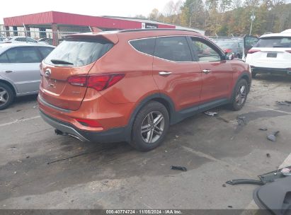 Lot #3050080098 2018 HYUNDAI SANTA FE SPORT 2.4L