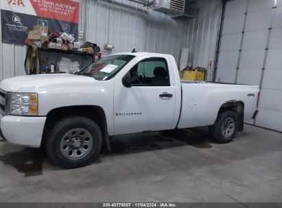 Lot #2990352351 2008 CHEVROLET SILVERADO 1500 WORK TRUCK