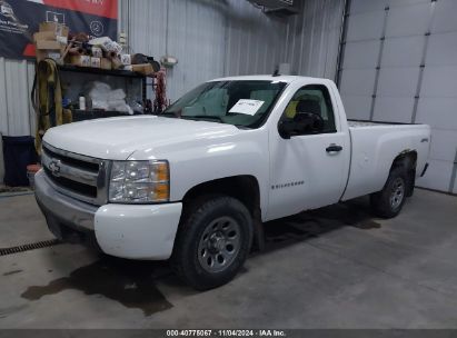 Lot #2990352351 2008 CHEVROLET SILVERADO 1500 WORK TRUCK