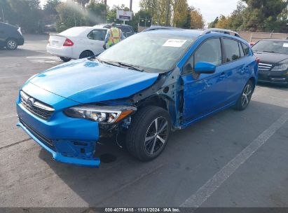 Lot #2992832352 2020 SUBARU IMPREZA PREMIUM 5-DOOR